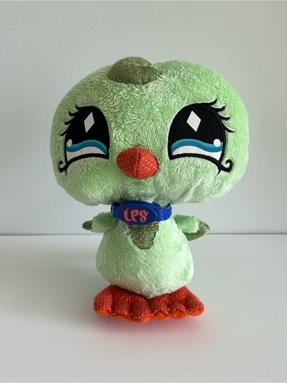 Littlest Pet Shop VIP Green Bird Plush No Code